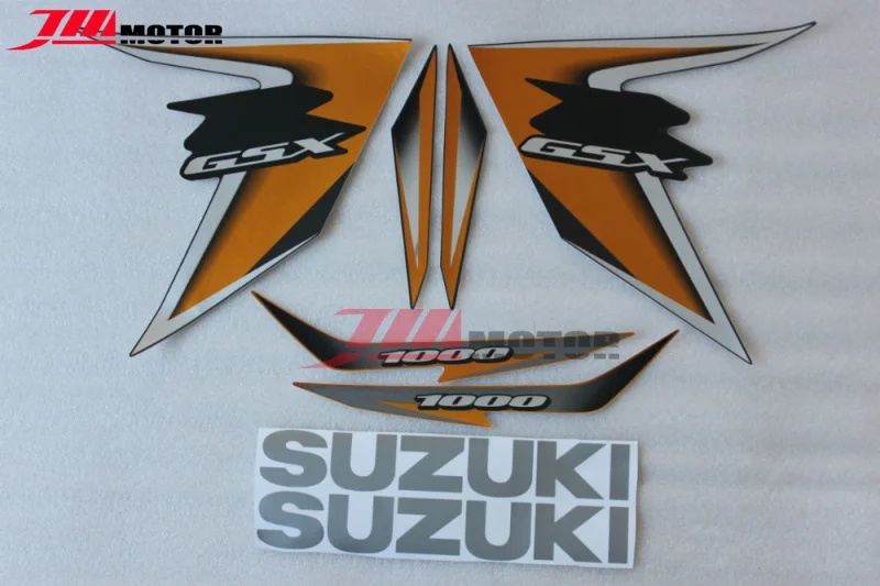 Freeshipping Motorcycle Whole Vehicle 3M Decals Stickers Orange Color