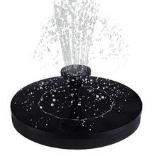 Solar Power Pump, Bird Bath Fountain Water Floating Pond Garden Patio Decor bird bath pond crafting river rocks multi color