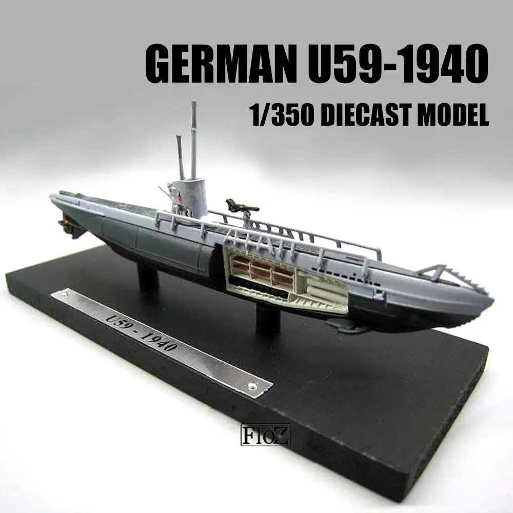 

GERMAN U59-1940 1/350 diecast model ship