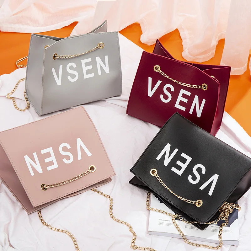 

2019 Brand Fashion Shoulder Bag Women Handbags Small Crossbody Messenger Bags for Ladies PU Leather Travel Chain Pouch Female