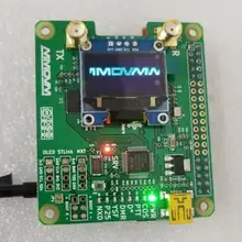 V1.3 MMDVM_HS_Dual_Hat дуплексная точка доступа+ OLED+ антенна поддержка P25 DMR YSF NXDN