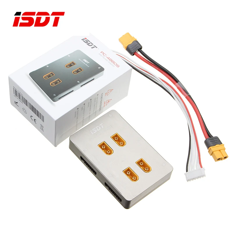 Высокое качество ISDT PC-4860 1-8S безопасная параллельная плата XT60 штепсельная