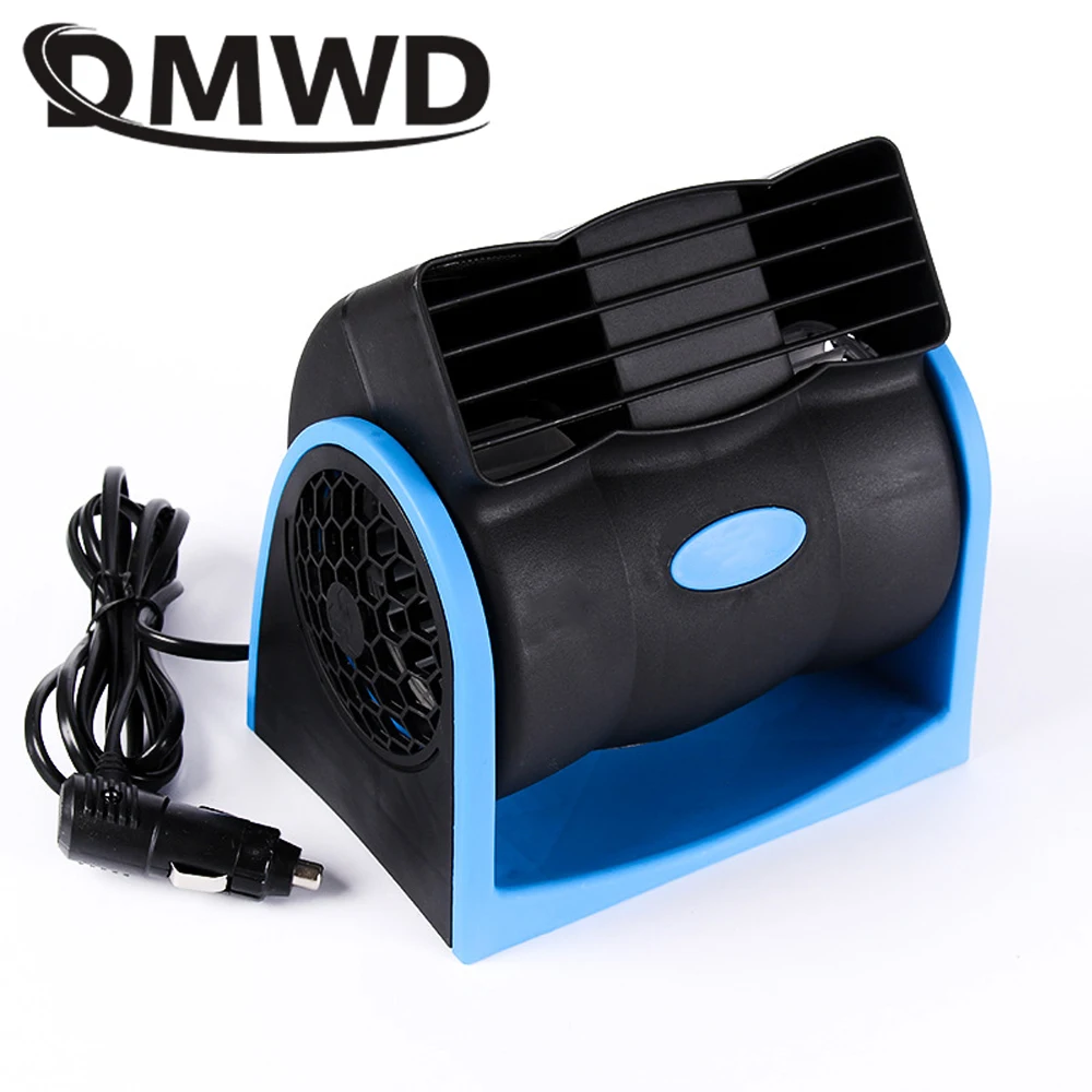 DMWD 12V/24V Strong Wind Car Turbo Cooler Auto Cooling Air Fan