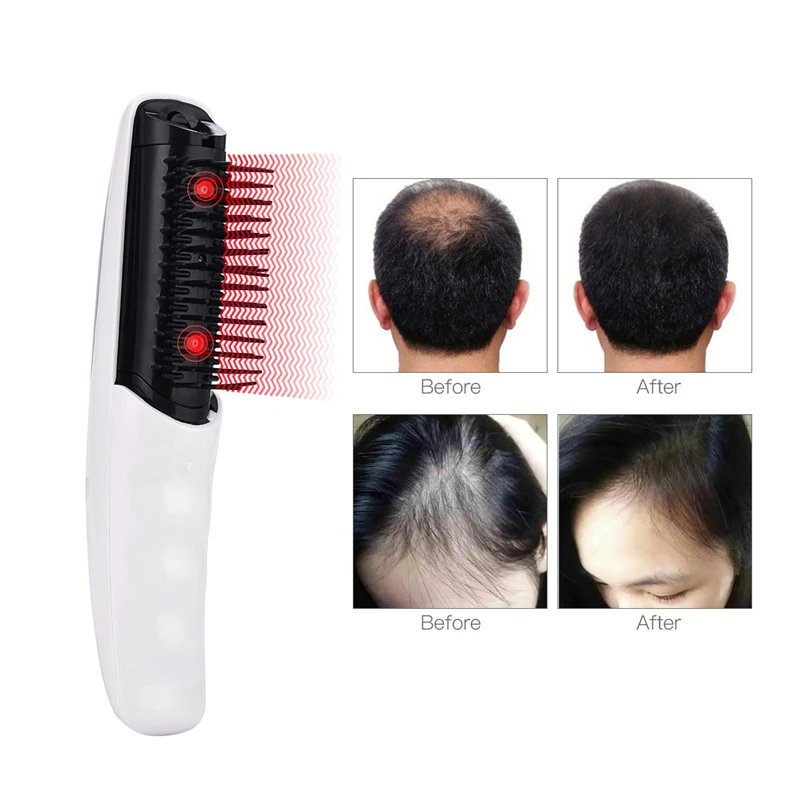 Electric Infrared Laser Hair Growth Comb Hair Styling Hair Loss Growth Treatment Comb Infrared