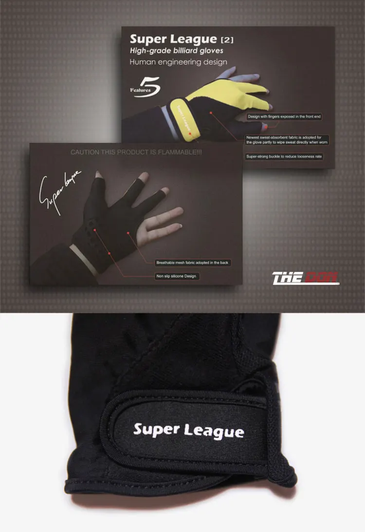 Высококачественные бильярдные перчатки Новые профессиональные перчатки для запястья для Бильярд Пул аксессуары для снукера использовать для обучения
