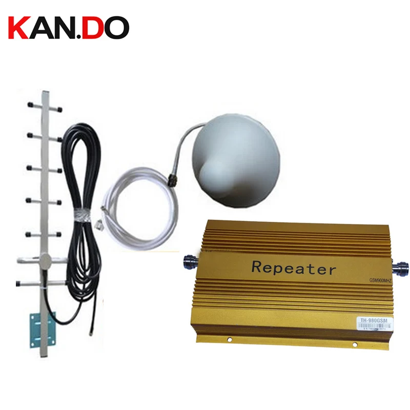 

With 10 meters of cable+antenna,200 square meters work,GSM booster,GSM 900Mhz repeater