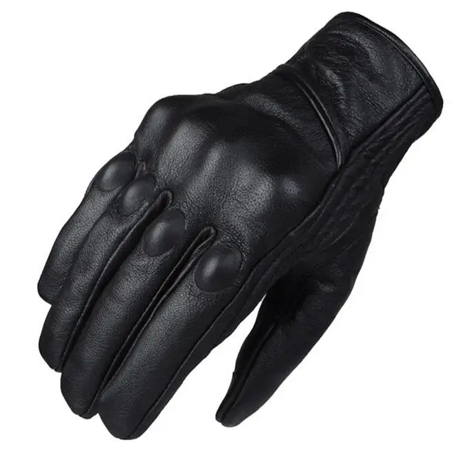 

Can touch the spring and autumn period and the summer seasons knight riding leather motorcycle gloves gloves