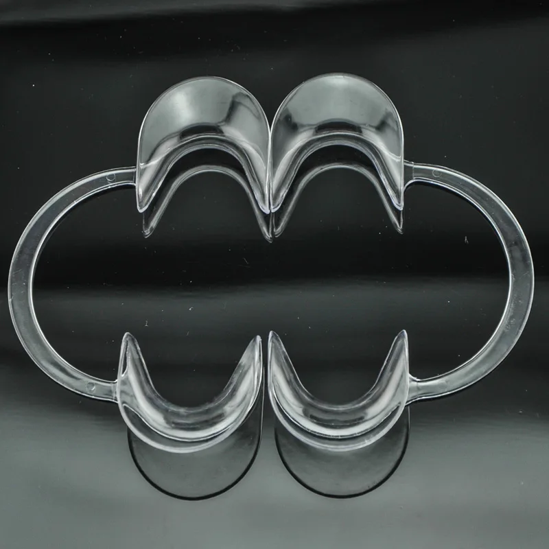 Free shipping Teeth Whitenng Mouth Opener M Size Plastic Tooth Whitening Cheek Retractor C Type Dental 2