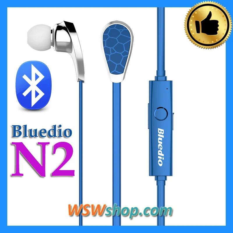  Bludio N2 Bionic Bluetooth Headset Sport In Ear Earphones V4.1 EDR Wireless Earphones Stereo Fone De Ouvido Sem Fio N2 