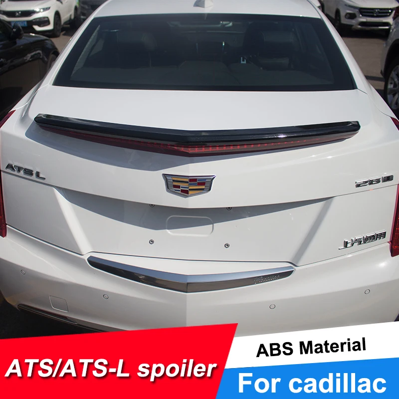JNCFORURC задний багажник крышка автомобиля Спойлер для Cadillac ATS L седан 4D ABS пластик