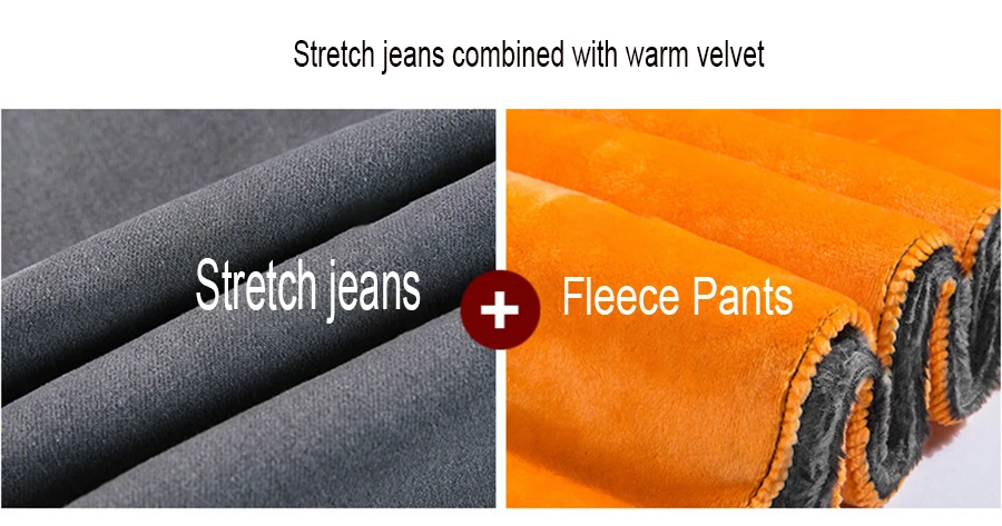 Winter Women Warm Jeans with Thicken Fleece Velvet Denim High Waist front Button back Strap Design Pencil Pants Plus Size S-6XL (5)