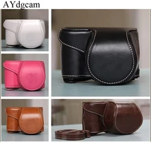 High quality Vintage PU leather Camera Bag Case Cover Pouch for Sony A5000 A5100 A6000 A6300 Camera