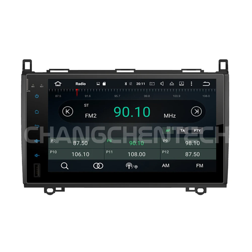 Discount 9 inch Car Stereo for Benz A/B CLASS A-W169 B-W245 Viano Vito IPS Touch Screen Car Android 9.0 Multimedia GPS Navigation 13 4