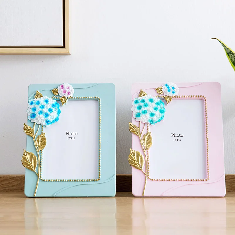 

1pc Resin Retro Photo Frame European 6 Inch Photo Album Home Decoration