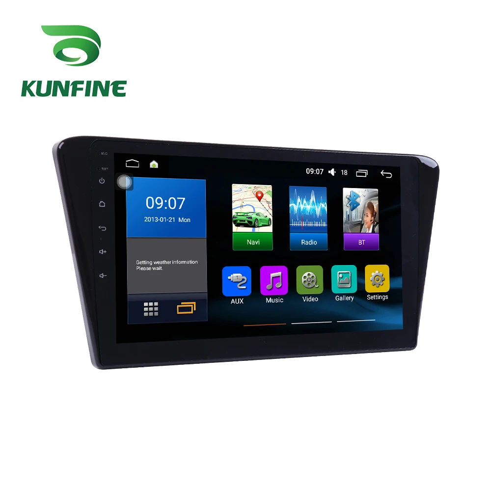 Best Octa Core 1024*600 Android 8.1 Car DVD GPS Navigation Player Deckless Car Stereo For Peugeot 408 2014-2017 Radio Headunit wifi 6