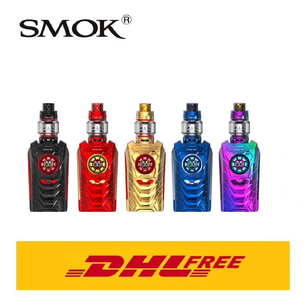 

DHL Free! Original SMOK I-Priv 230W Voice Control TC Kit W/ 8ml / 2ml TFV12 PRINCE Atomizer Voice Control System Vs Avenger 270
