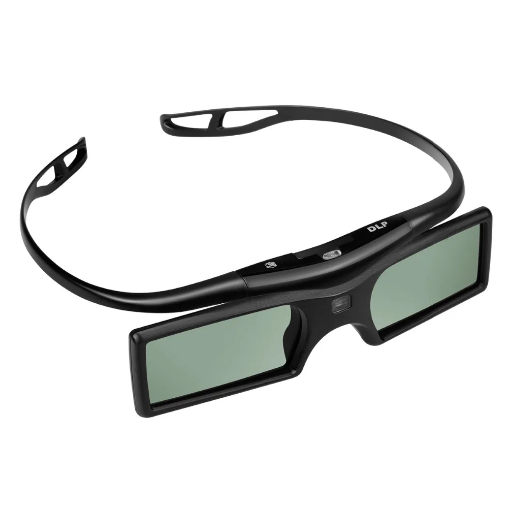 3D Active DLP-Link Shutter Glasses For Optama Acer BenQ NEC ViewSonic Sharp Dell