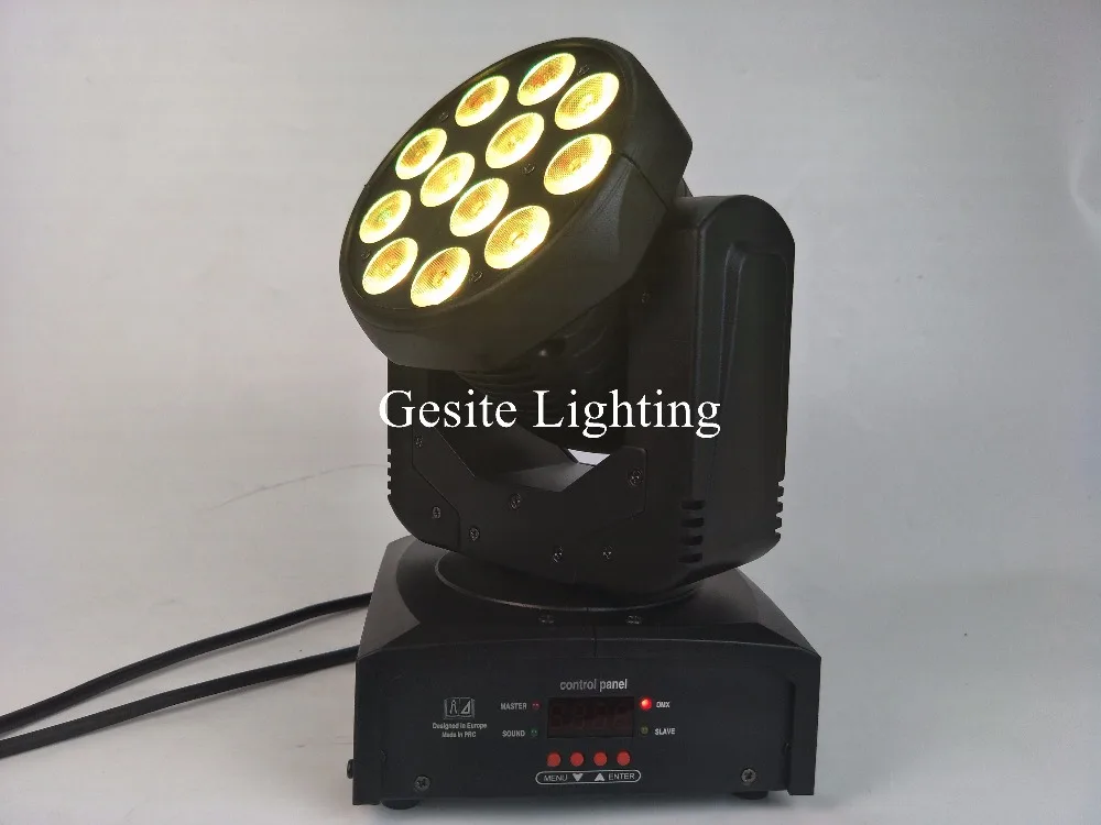 Cabeça de Luz para o Clube Luz em Movimento 2017 Novo Design 12 Pcs 8 w Rgbw 4in1 Levou da Dj Palco Discoteca. 5 cabeça de luz para o clube, dj, palco, discoteca.