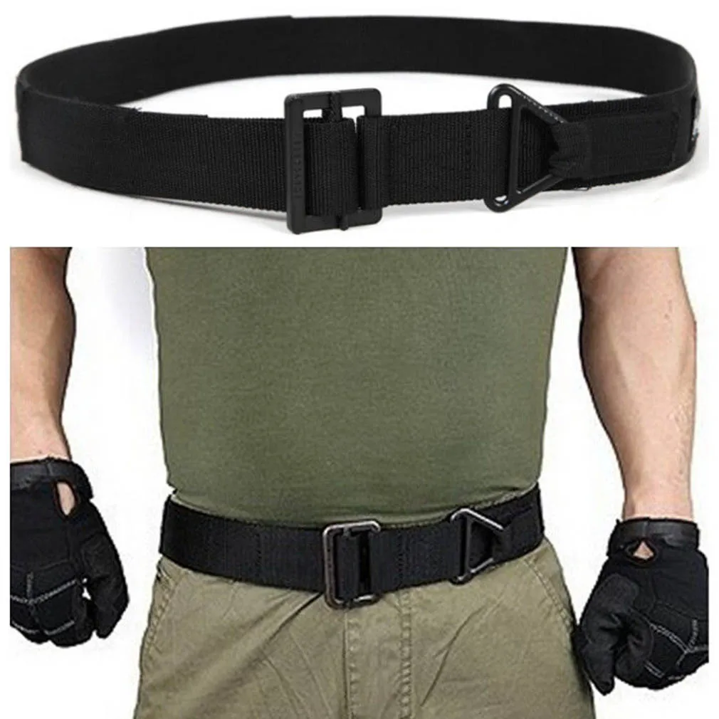 

Adjustable Survival Tactical Belt Emergency Rescue Rigger Militaria CQB for hunting
