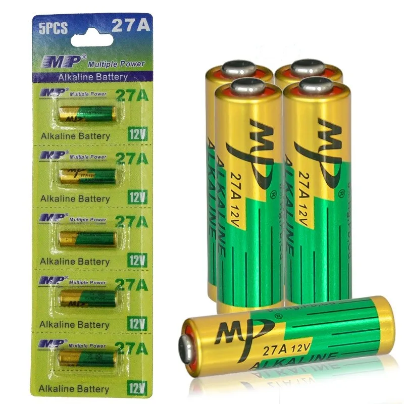 

MP 27A 12V Alkaline Battery (5-Pack)
