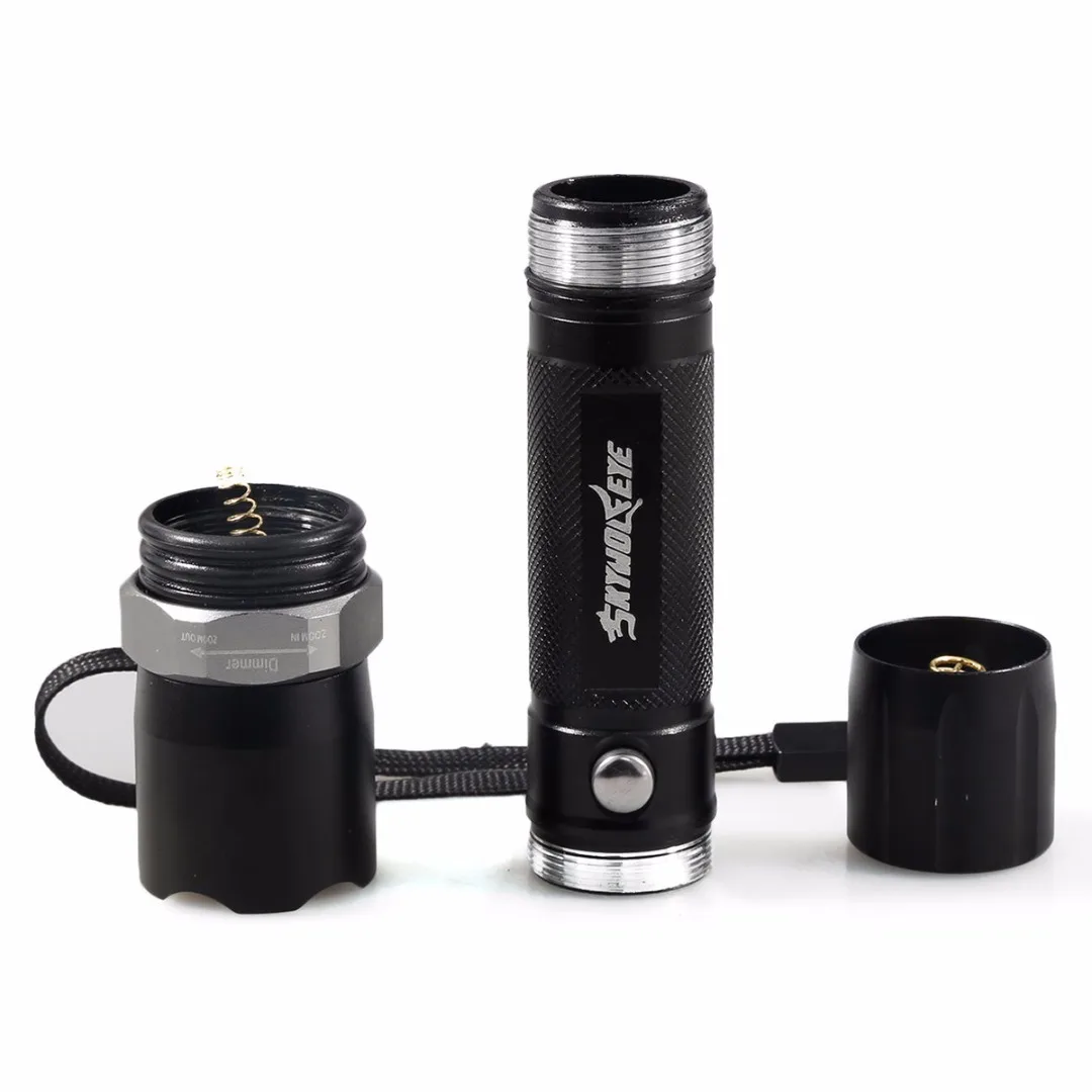 New Black 10000 LM XML-T6 LED Flashlight Portable Torch Lamp 3 Modes Light