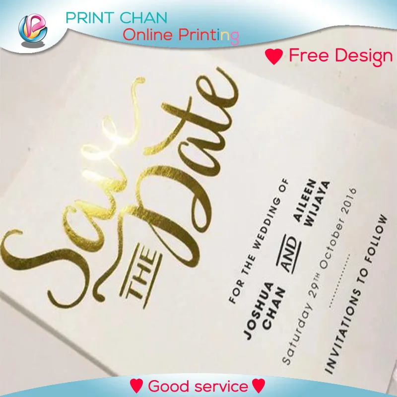 

1000PCS/LOT custom thanks card gold/silver foil embossed holiday card high quality free shiping