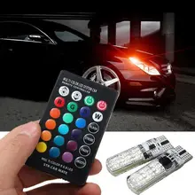 ^^Best Offers Auto Accessories LED T10 W5W RGB ABS Car Sticker Remote Control Multiple Colors for skoda octavia mazda 3 peugeot 206 golf 4 ^^Best Offers Auto Accessories LED T10 W5W RGB ABS Car Sticker Remote Control Multiple Colors for skoda octavia mazda 3 peugeot 206 golf 4