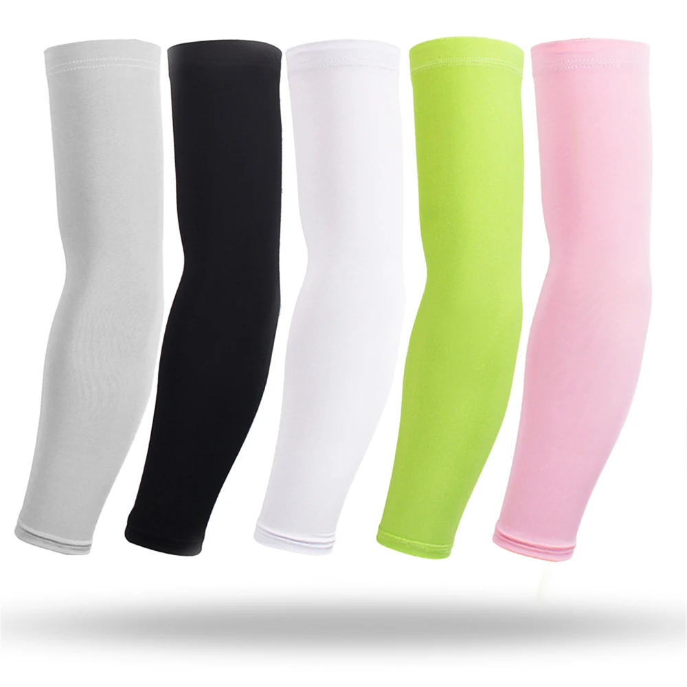 

Arm Sleeves Sun Protection Sleeves For Arm Cuffs Bike Grips Oversleeve Running Cycling Sleeves Swimwear Women Bow For Shooting