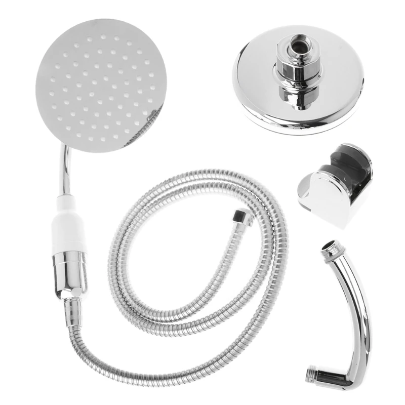 New 1Set Stainless steel Multi Fuction Big Handheld Shower Head