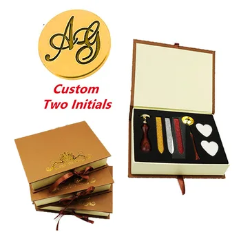 

Signature Custom Wax seal stamp set kit