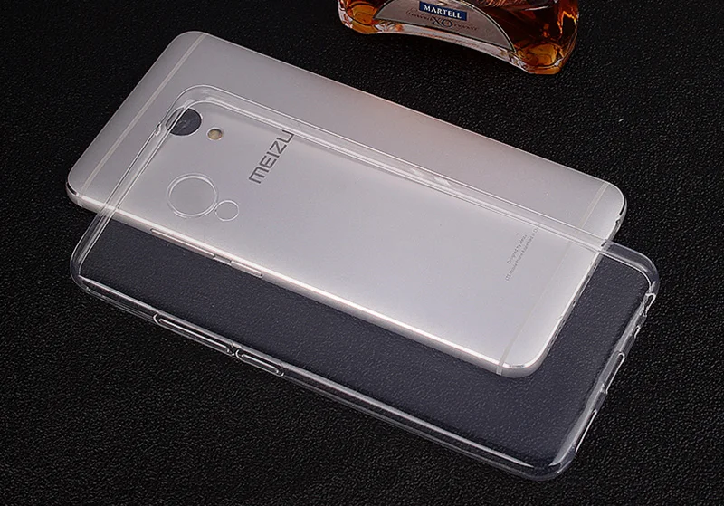 Ultra thin transparent silicone case meizu m5 m5s m5 note (4)
