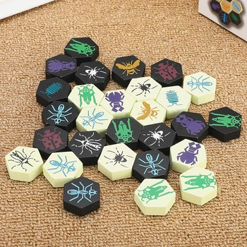 

Hive Board Game 2 Players Family/Party Parents with Children Funny Game Entertainment Made High Quality Wooden