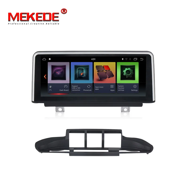 Cheap ID7 Android 7.1 Car Dvd Navi Player FOR BMW X5 F15 (2014-2017) NBT System audio gps stereo auto car monitor screen all in one 5