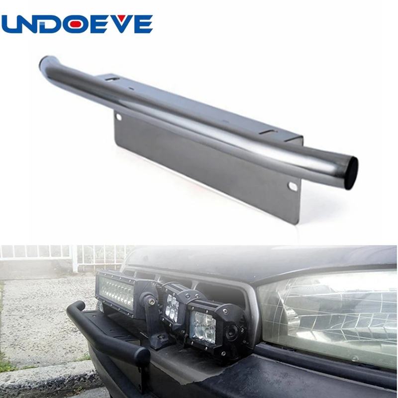 

Led Light Bar Mounting Bracket Front License Plate Frame Bracket License Plate Mounting Bracket Holder for Off-Road Lights LED