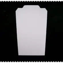 Большое ожерелье дисплей белый кожзам высокое качество подставка в форме шеи дисплей милый ожерелье стенд деревянный