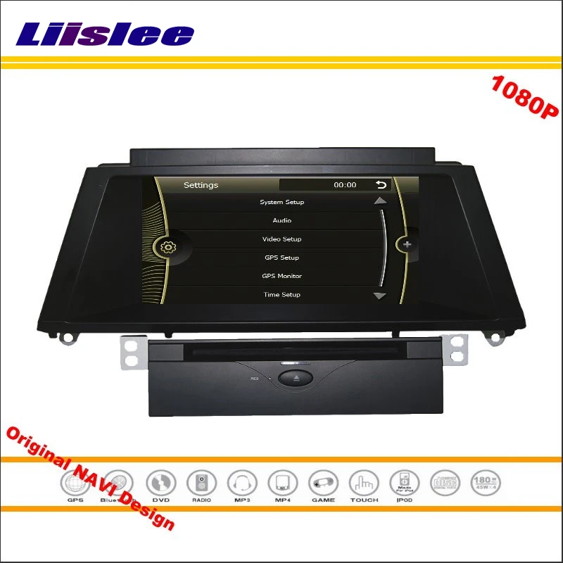 Cheap Liislee For BMW X5 / X6 2008~2010 With AUX Car Stereo Radio CD DVD Player GPS Nav Navigation Screen System Original NAVI Design 5