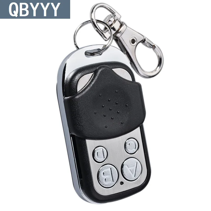 

DHL free shipping cost !!! 100pcs universal Garage Door Cloning Remote Control Key Fob 433mhz Gate Copy Code