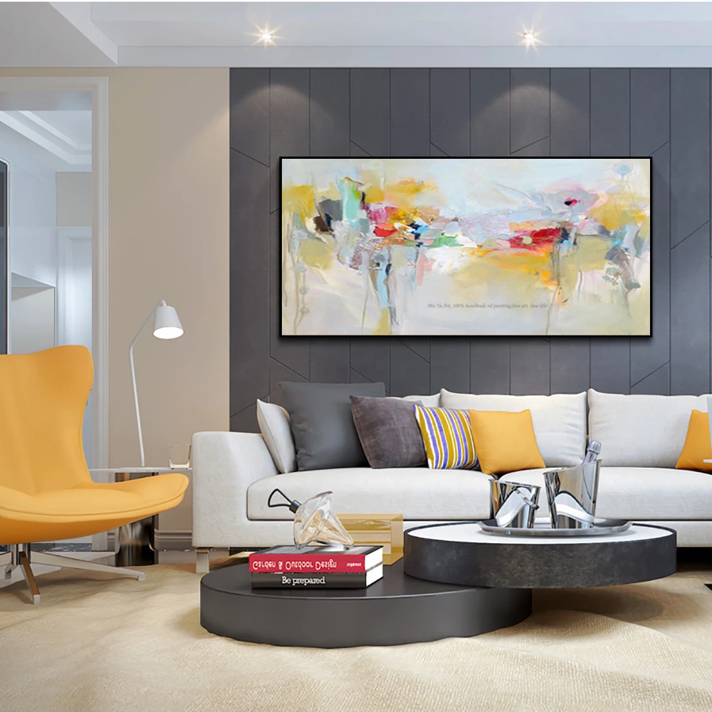 Large canvas wall art acrylic painting modern paintings