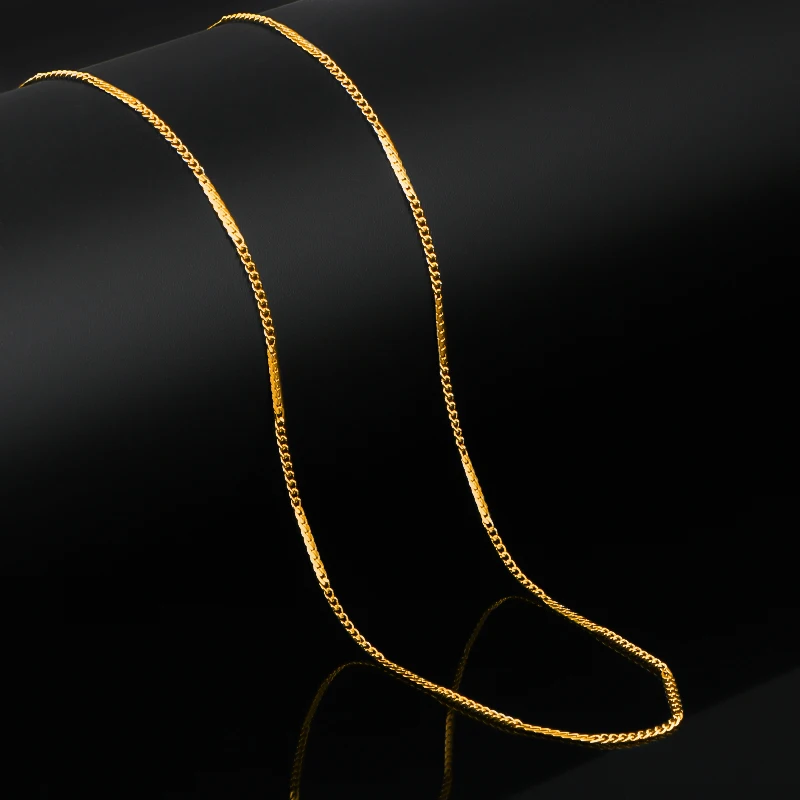 Olowu крошечная Изысканная Золотая Серебряная цепочка, ожерелье с подвеской, аксессуары для женщин, подарок для девушек
