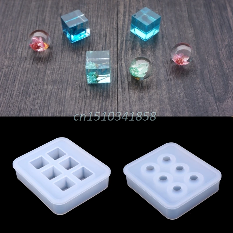 

Silicone Pendant Mold Making Jewelry For Resin Necklace Mould Craft DIY Tool New