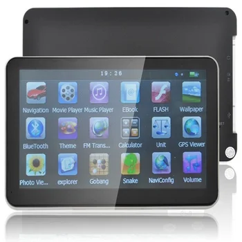 KMDRIVE 8GB 7” Touch Screen GPS Navigation with a Wireless Rearview Camera