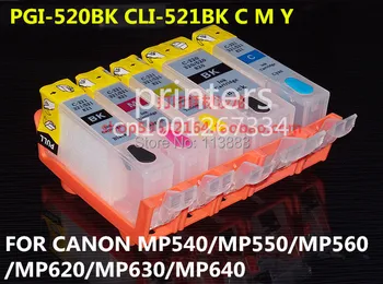 

PGI-520 CLI-521 refillable ink cartridge for canon PIXMA MP540 MP550 MP560 MP620 MP630 MP640 IP3600 IP4600 IP4700 MX860/MX870