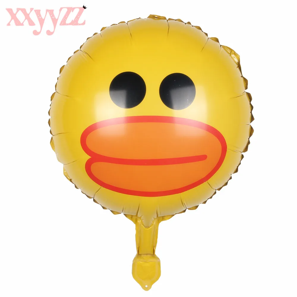 XXYYZZ Free Shipping New Mini Cartoon Animal Baby Cake Aluminum Balloons Birthday Party Balloons Wholesale Children's Toys