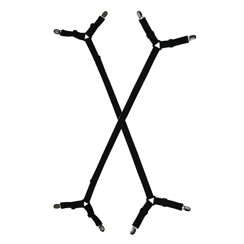 Новинка-Антискользящая эластичная лента фиксирующая клипса для длинных полосок, фиксированное покрывало, постельное белье, товары для дома
