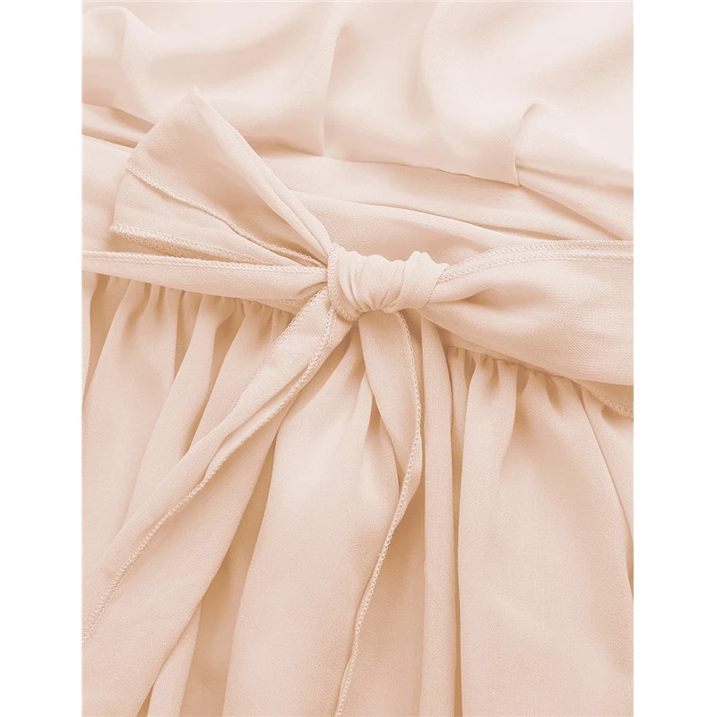 Vestido de Dama de Honra Festa de Casamento sem Mangas Vestido de Baile de Formatura Vestido de Comprimento Mulheres Senhoras Elegante Chiffon Longo Halter Completo 35 High Quality Casamentos e Eventos