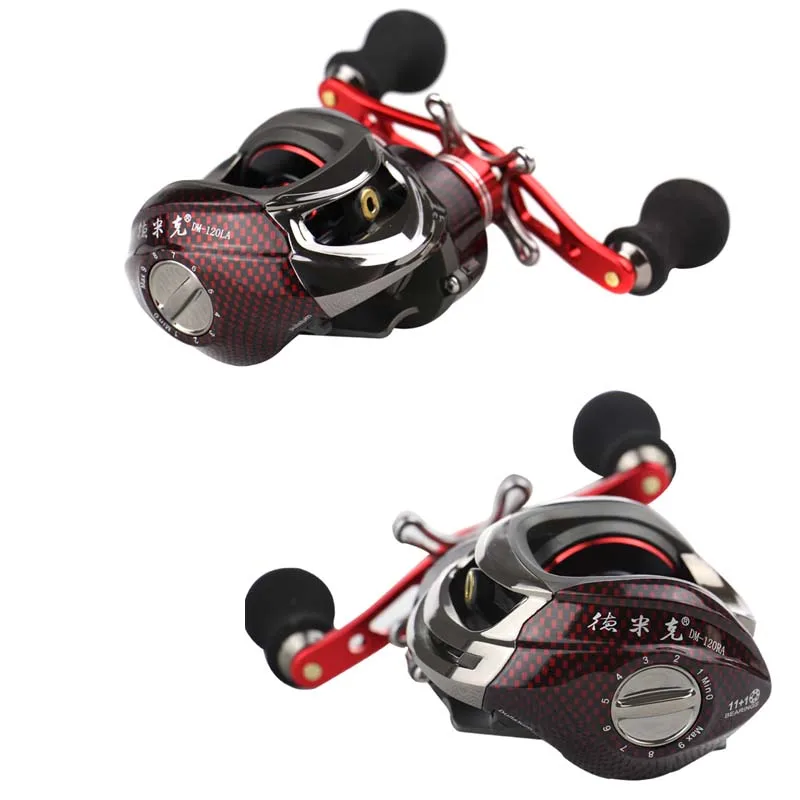 High Speed Sea Lure Fishing Reels 12BB 6.31 Left Right Hand Bait