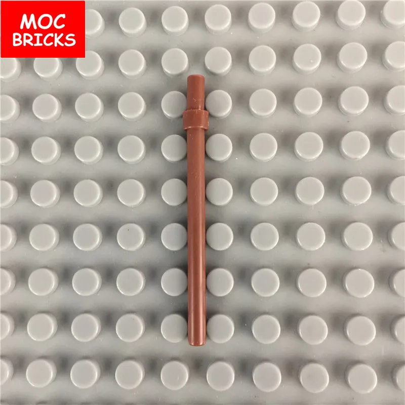 Конструктор MOC 10 шт./лот коричневый черный светло серый брусок 6 дюймов с толстым