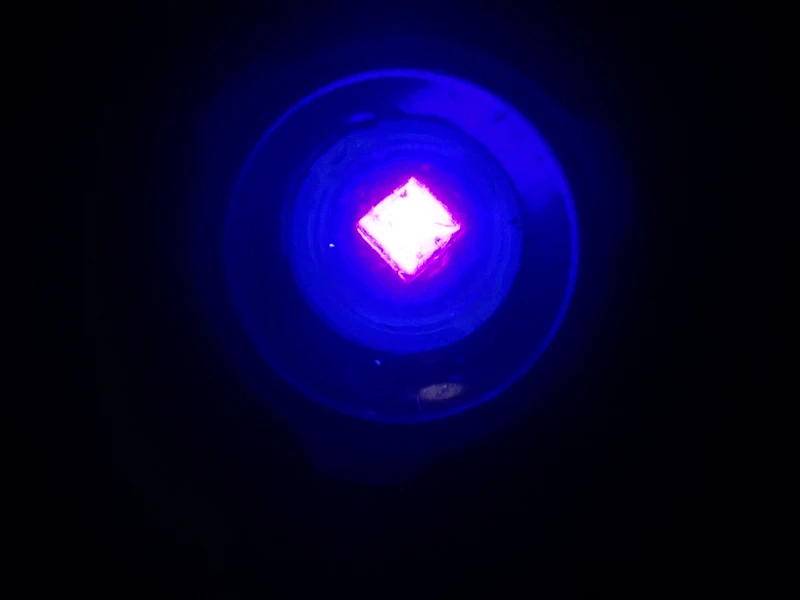 Мини-фонарик Q5 УФ 395nm светодиодный вспышка для зумирования Ультрафиолетовый AA 14500 факел регулируемый фокус масштабируемый лампа с регулируемой яркостью света