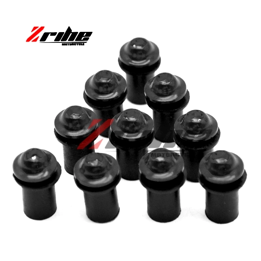Acessórios da Motocicleta Parafuso do Pára-brisas Parafuso para Yamaha Supertenere Fz8 Xj6 Fz6 Yzf r1 r6 R6s Mt09 10x Cnc Xt1200ze Fz1 7 fz8 xj6 fz6 yzf r1 r6 r6s mt09