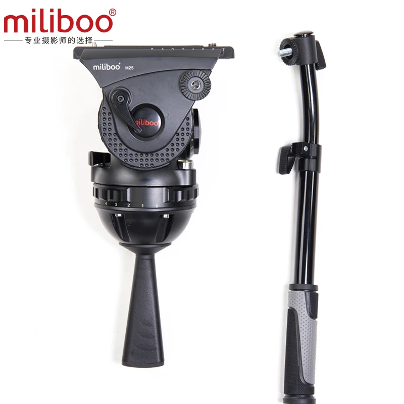 US $2.688.99 Miliboo M25 Broadcast Camcorder Fluid Head Quick Release Plate Load 25 Kg With 100 Mm Bowl Size High Performance Tripod Stand